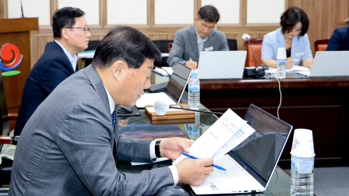 군수주재 확대 간부회의