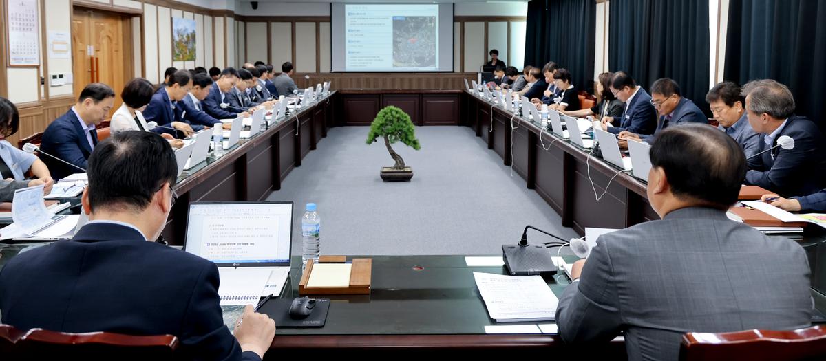 합천왕후시장 종합개발계획 용역 착수보고회