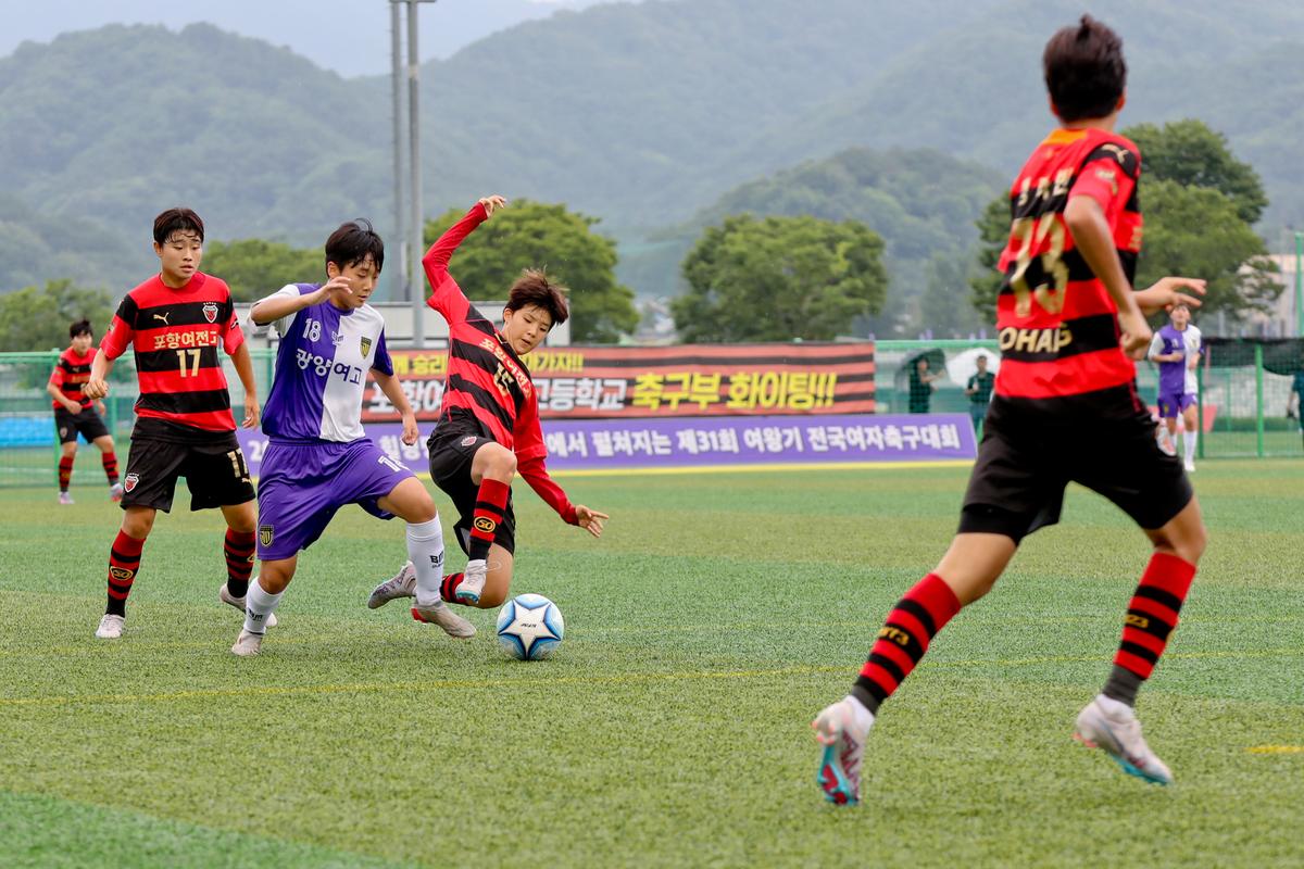 제31회 여왕기 전국여자축구대회 시상식