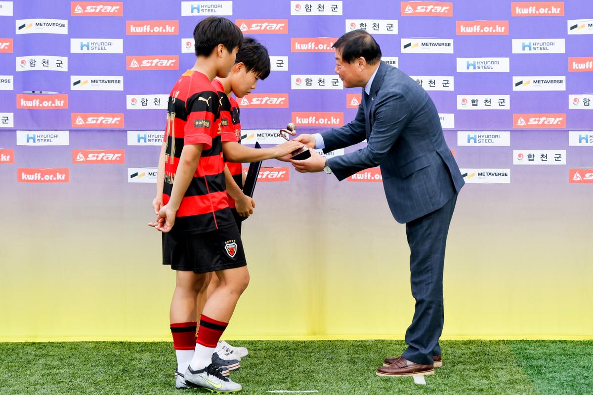 제31회 여왕기 전국여자축구대회 시상식