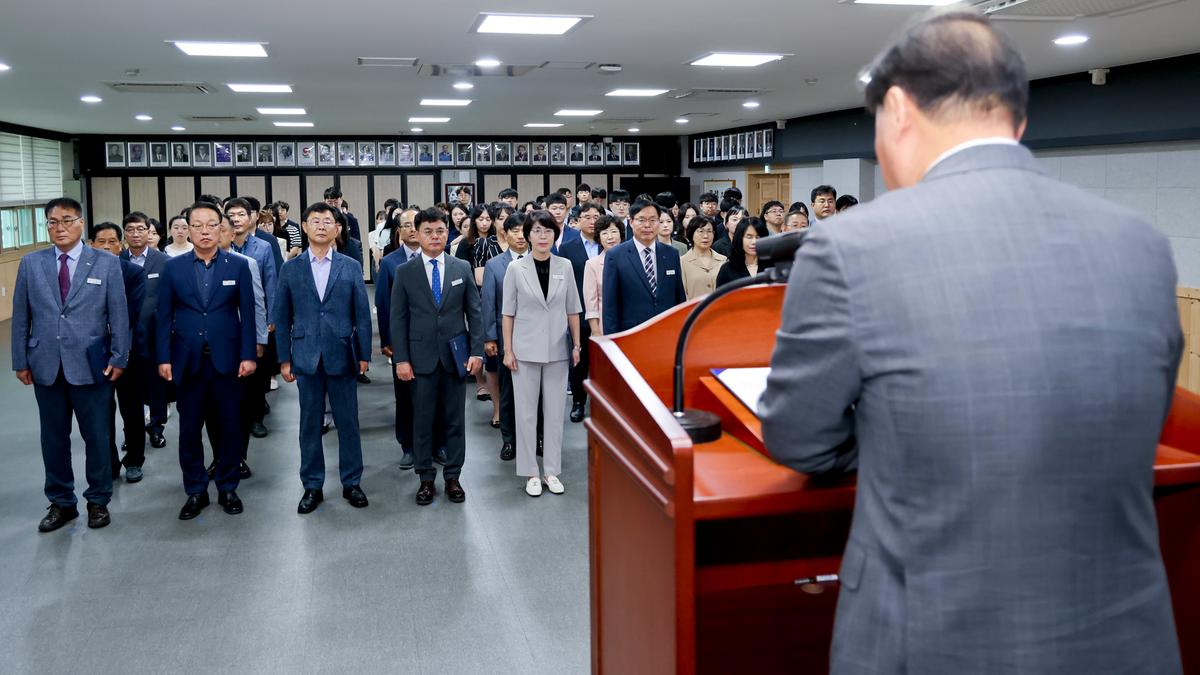 임용장 교부