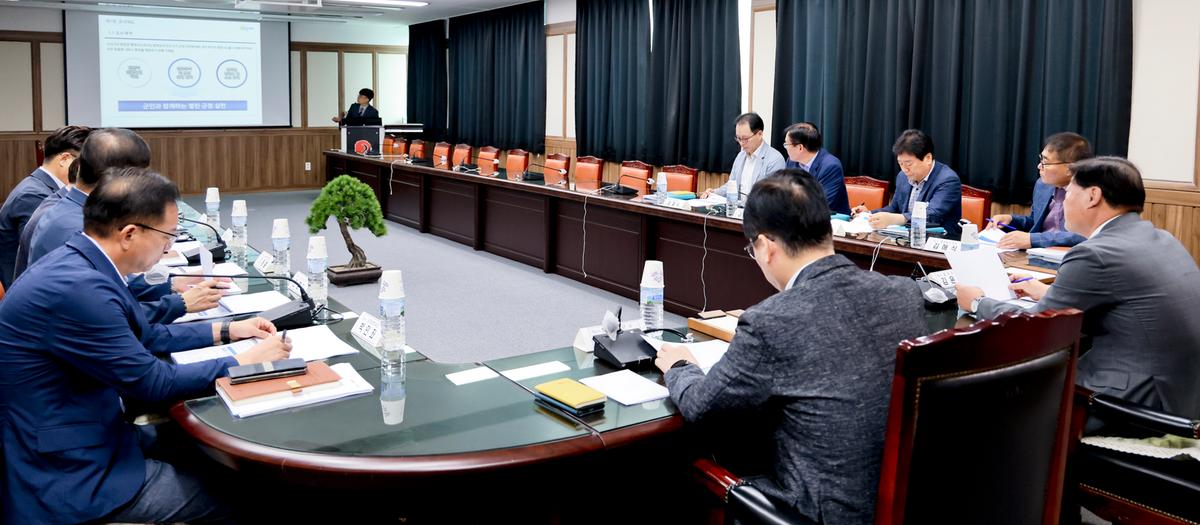 합천군 행정수요조사 용역 완료보고회