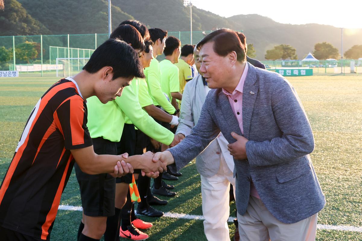 추계 전국고등축구대회 결승전 및 시상식