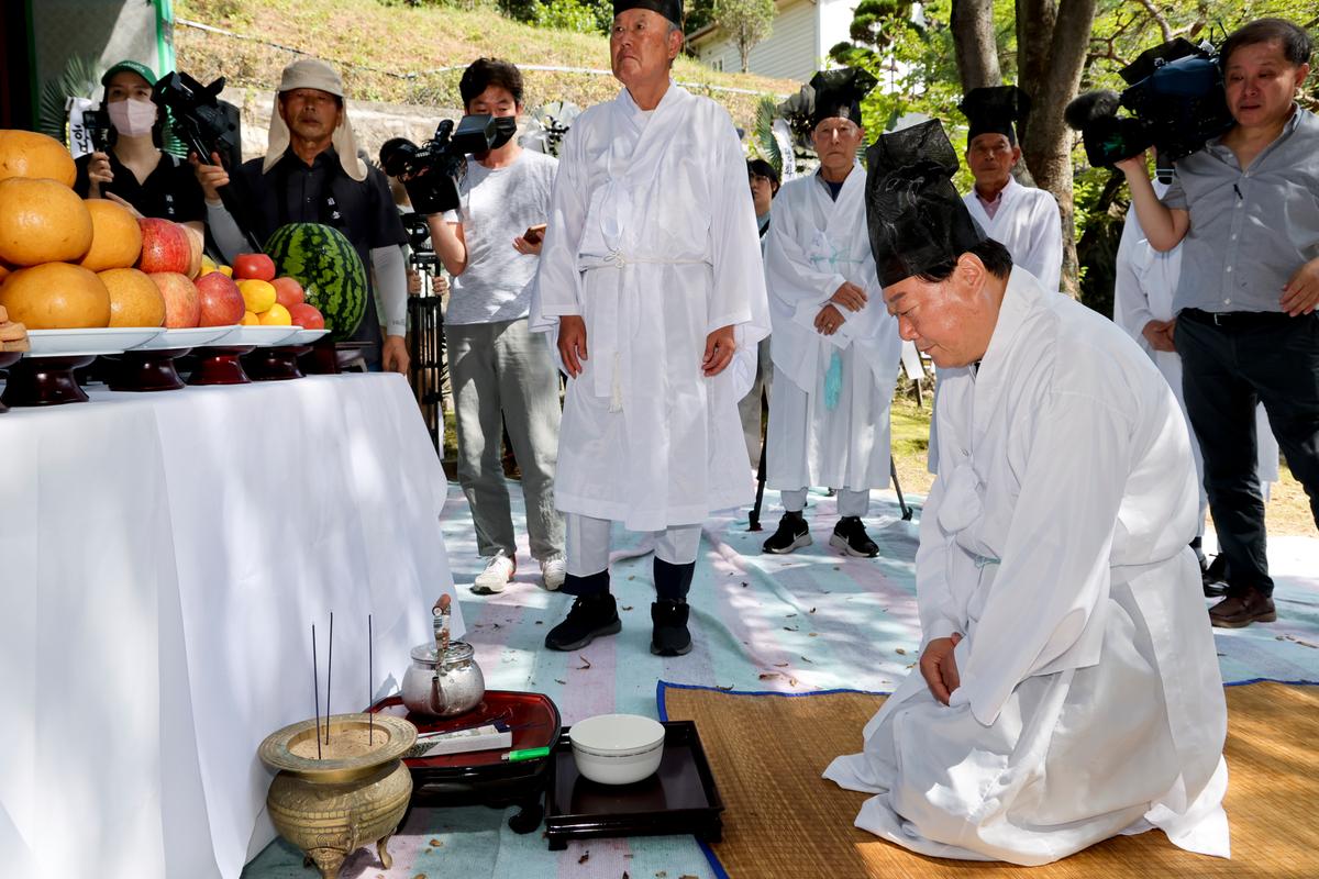 제78주기 원폭 희생자 추모제