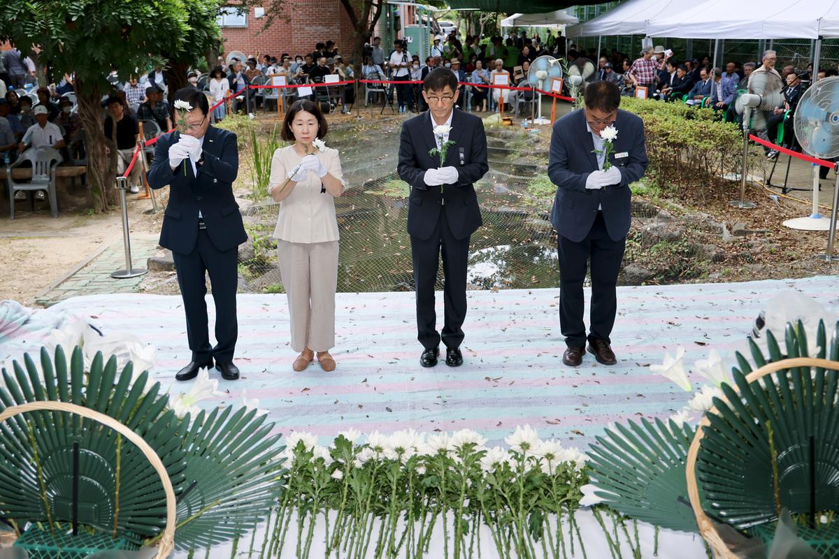 제78주기 원폭 희생자 추모제