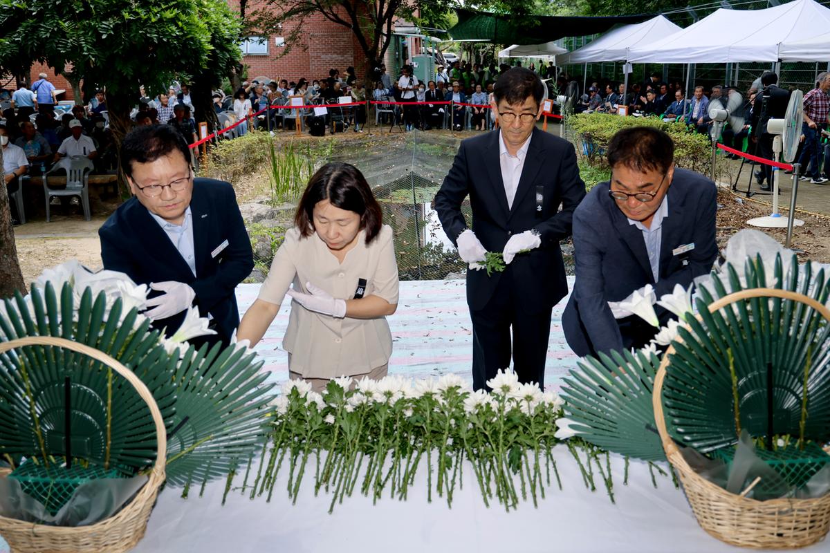 제78주기 원폭 희생자 추모제