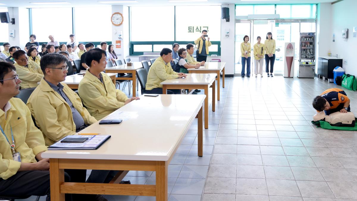 을지연습 연계 민방위 훈련