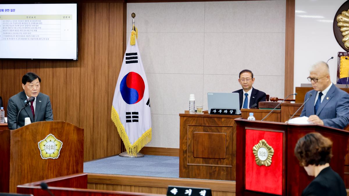 제275회 합천군의회 임시회 제1차 본회의