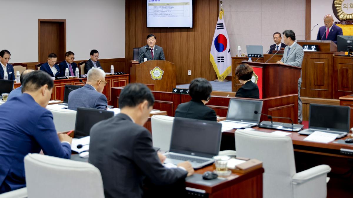 제275회 합천군의회 임시회 제1차 본회의