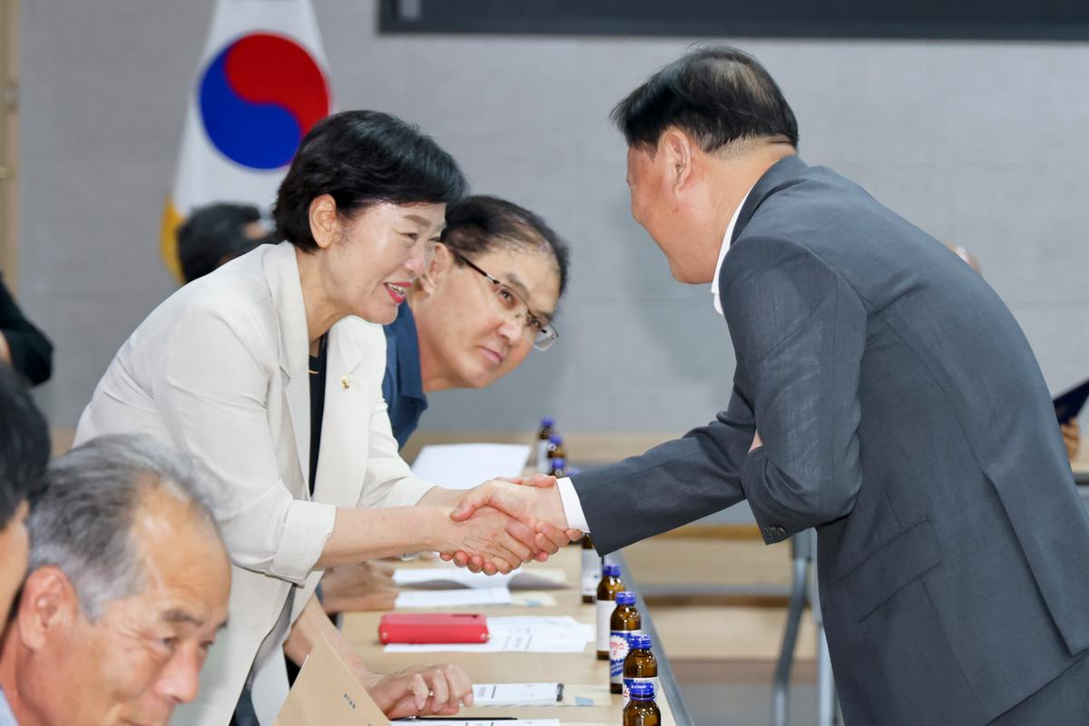 황강 광역취수장 관련 군민대책위원회 회의