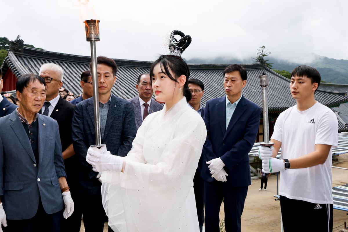 제39회 대야문화제 성화채화