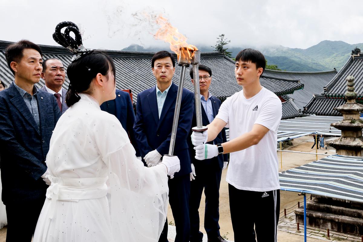 제39회 대야문화제 성화채화
