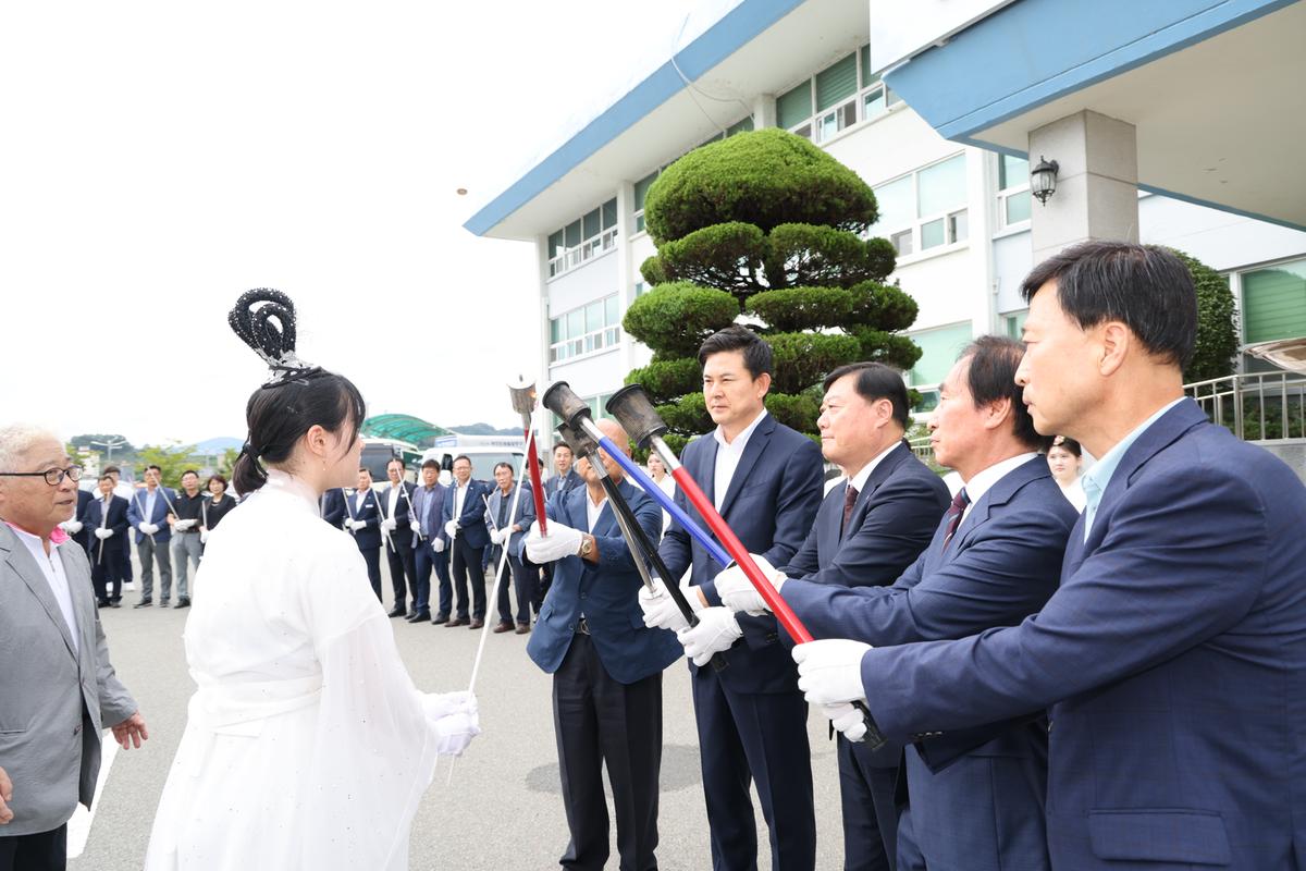 제39회 대야문화제 성화안치