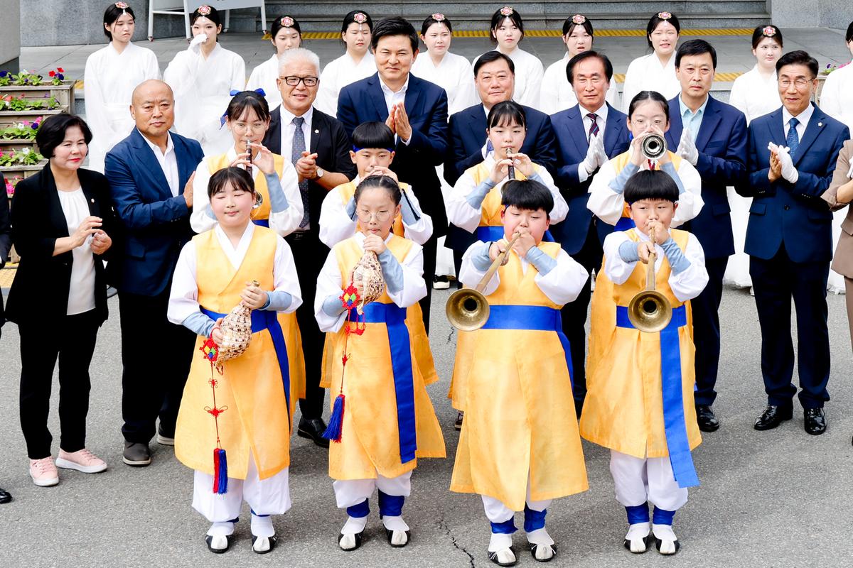 제39회 대야문화제 성화안치