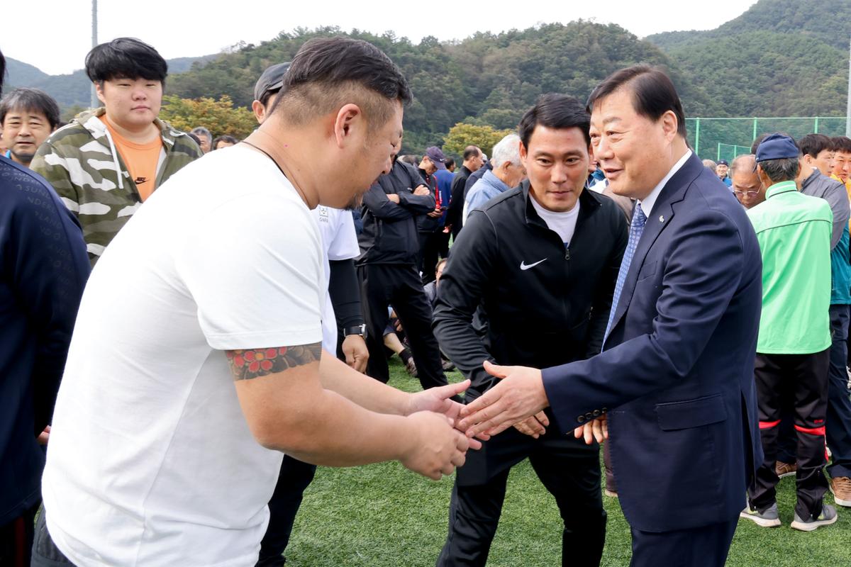 제24회 경상남도지사기 생활체육축구대회 개회식