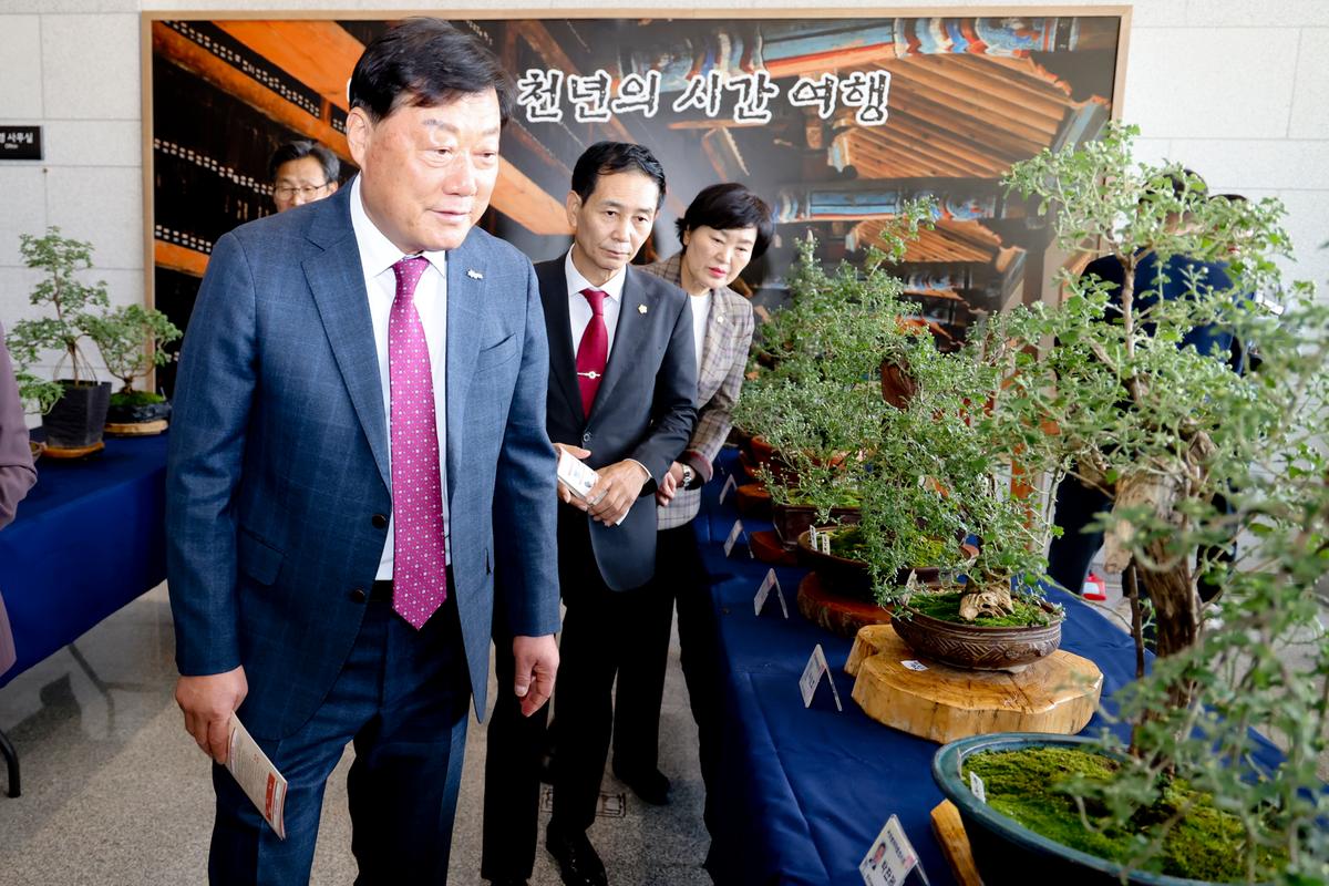 대장경 기록문화축제 전시 관람