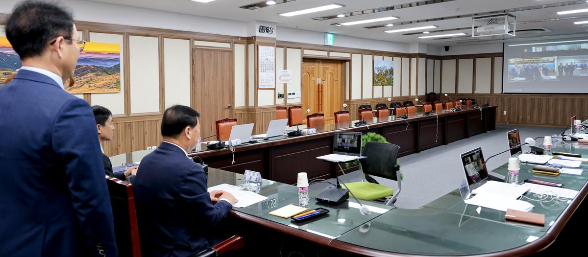 합천군-일본 미토요시 온라인 교류