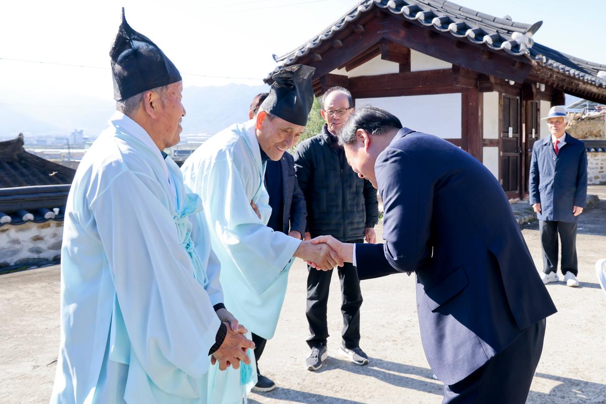 초계향교 기로연 재연행사