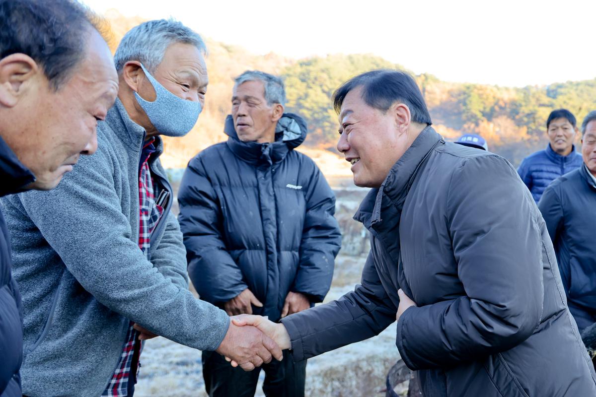 봉산면 공비축미곡 수매 현장 방문
