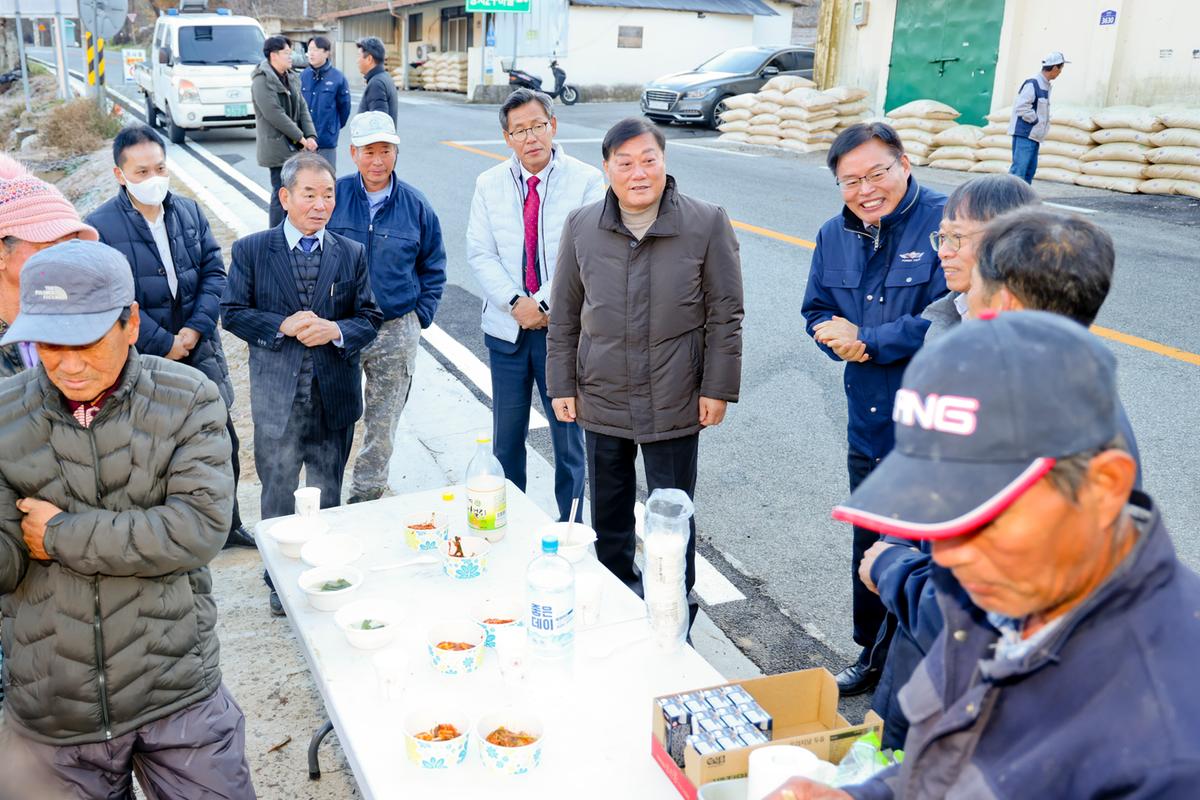 봉산면 공비축미곡 수매 현장 방문