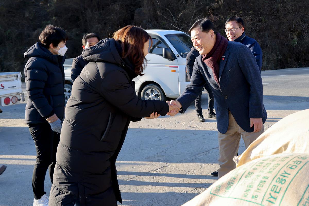 율곡,청덕 수매현장