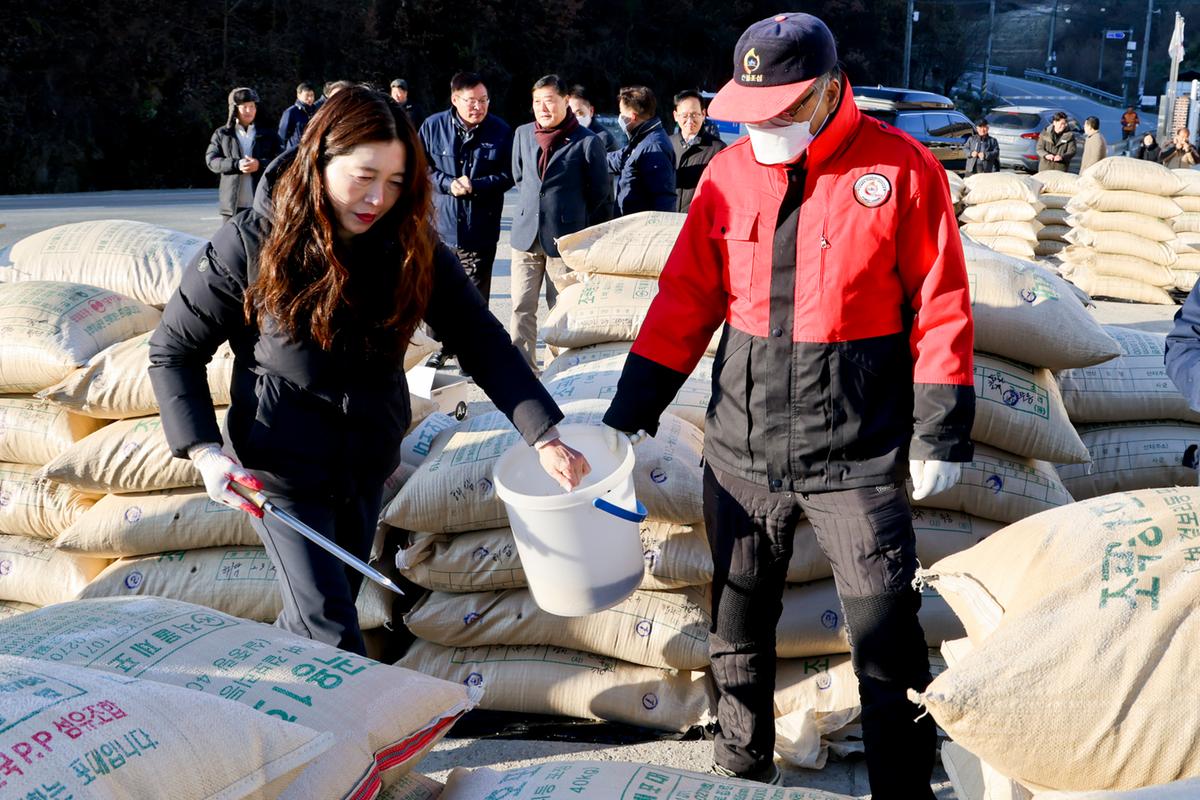 율곡,청덕 수매현장