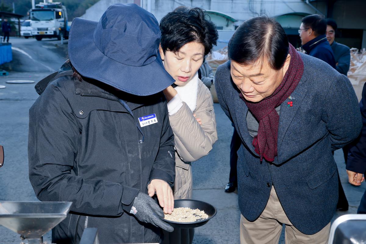 율곡,청덕 수매현장