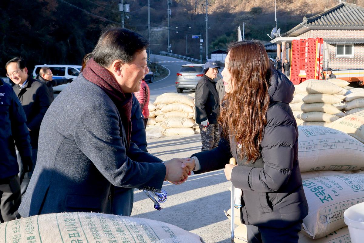 율곡,청덕 수매현장