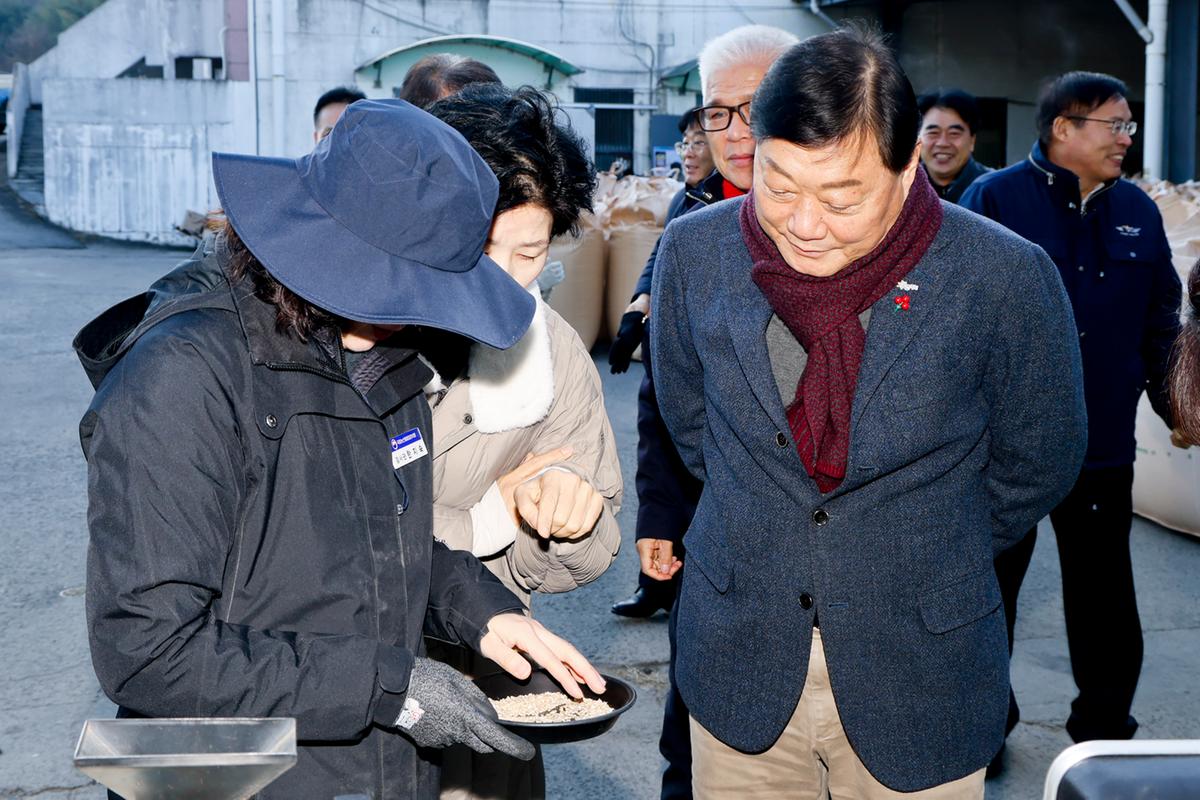 율곡,청덕 수매현장