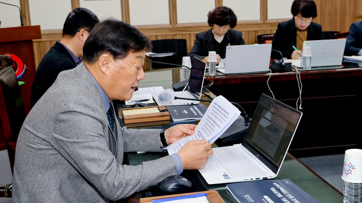 군수주재 확대 간부회의