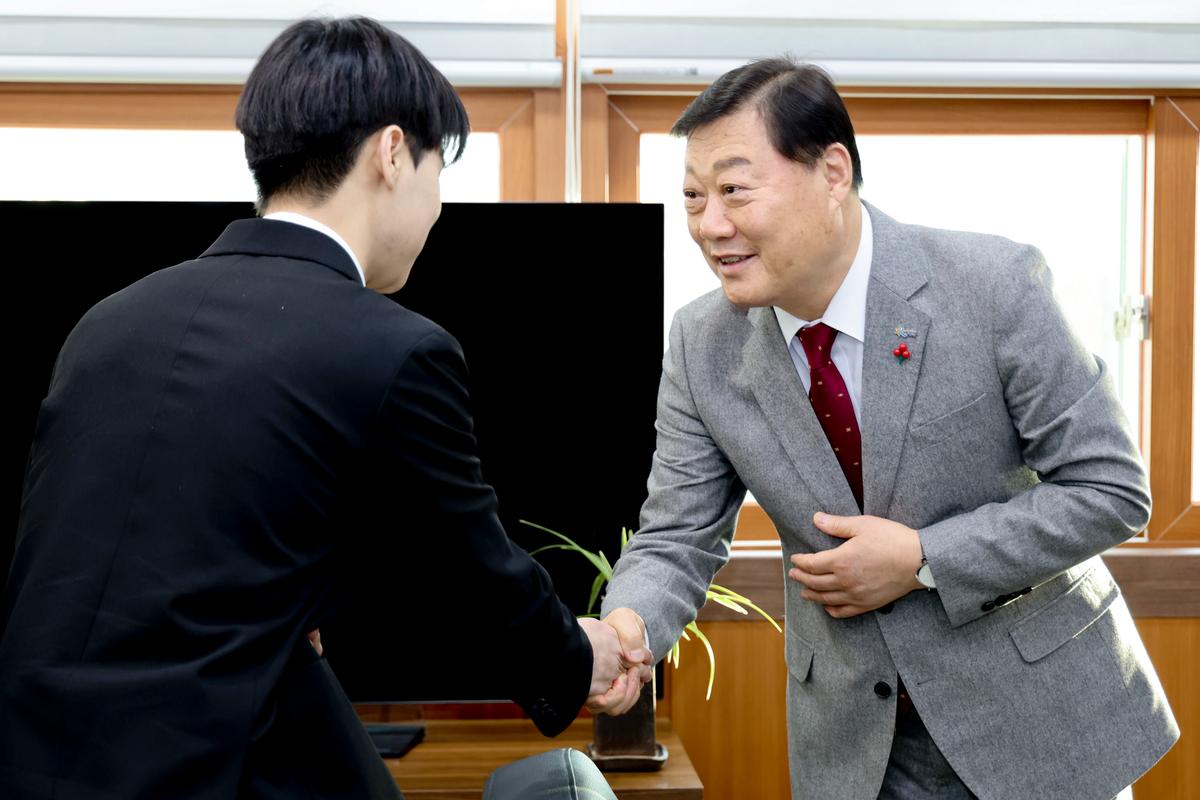 KB국민은행 바둑리그 수려한 합천팀 간담회
