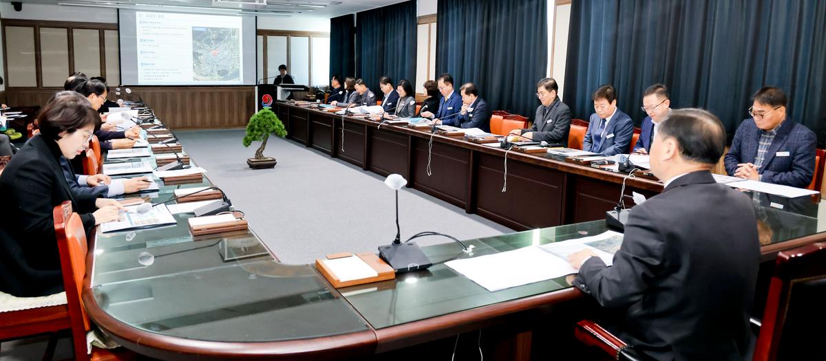 합천왕후시장 종합개발계획 수립용역 중간보고회