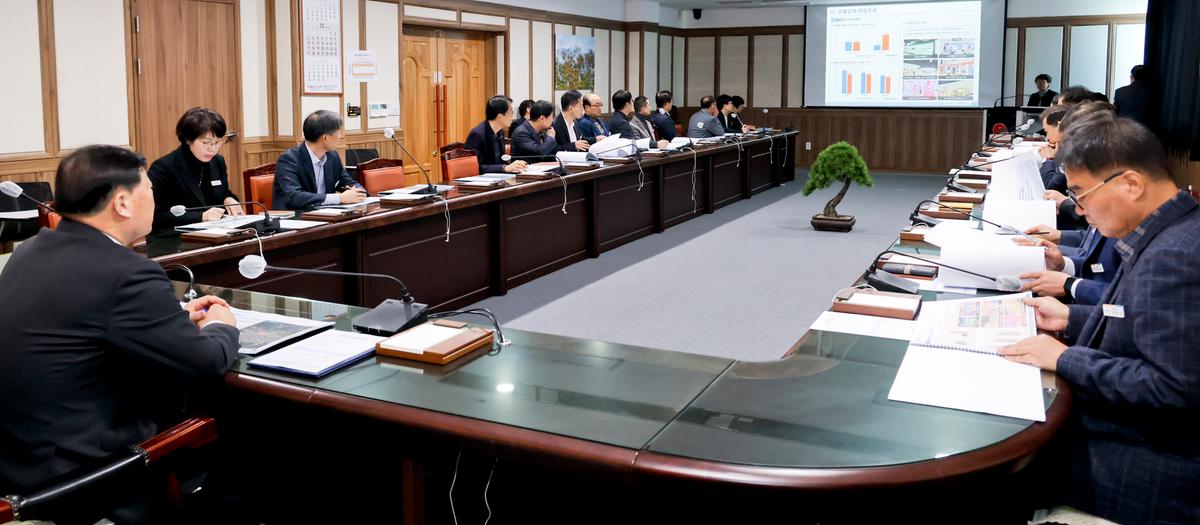 합천왕후시장 종합개발계획 수립용역 중간보고회