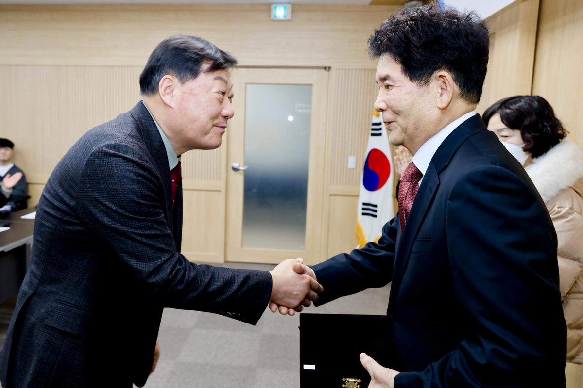 코로나19 선별진료소 운영 종료식