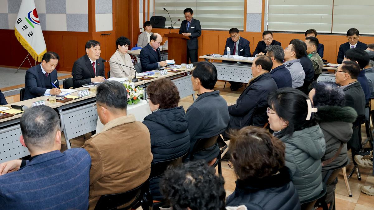 초계,적중, 합천읍 군민과의 대화