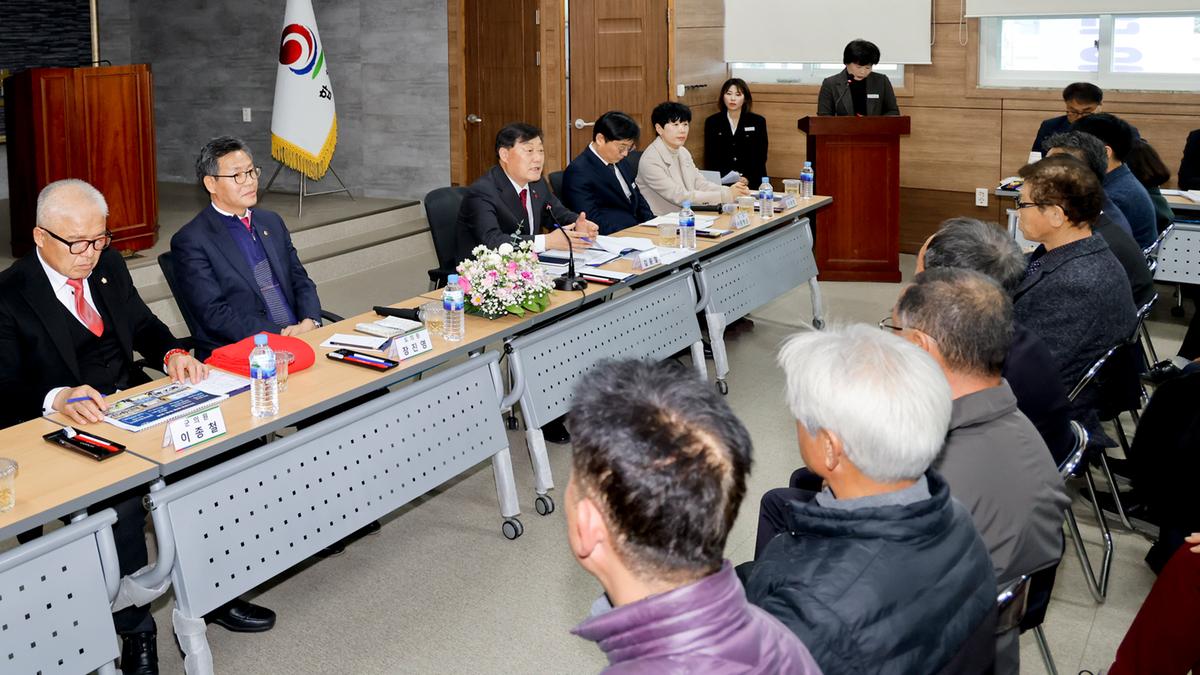 초계,적중, 합천읍 군민과의 대화