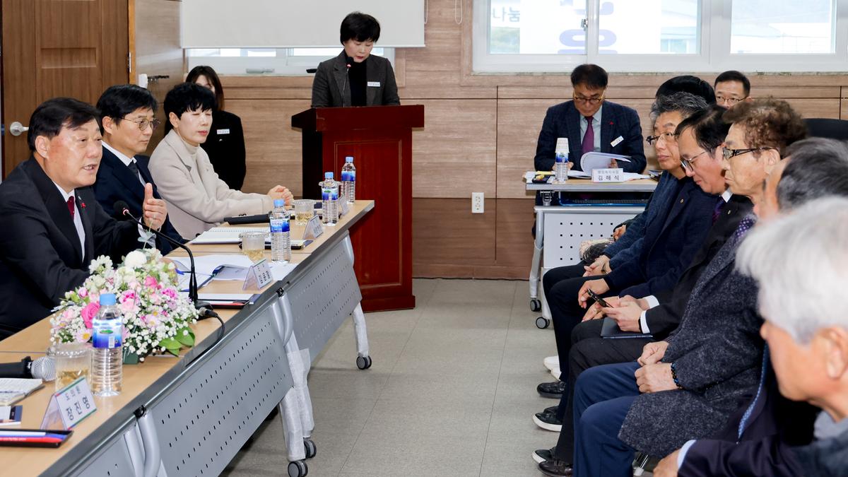 초계,적중, 합천읍 군민과의 대화