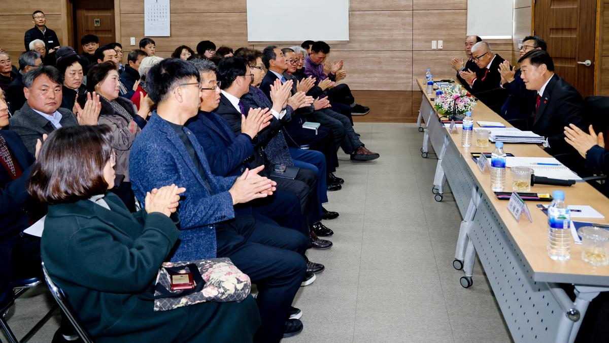 초계,적중, 합천읍 군민과의 대화