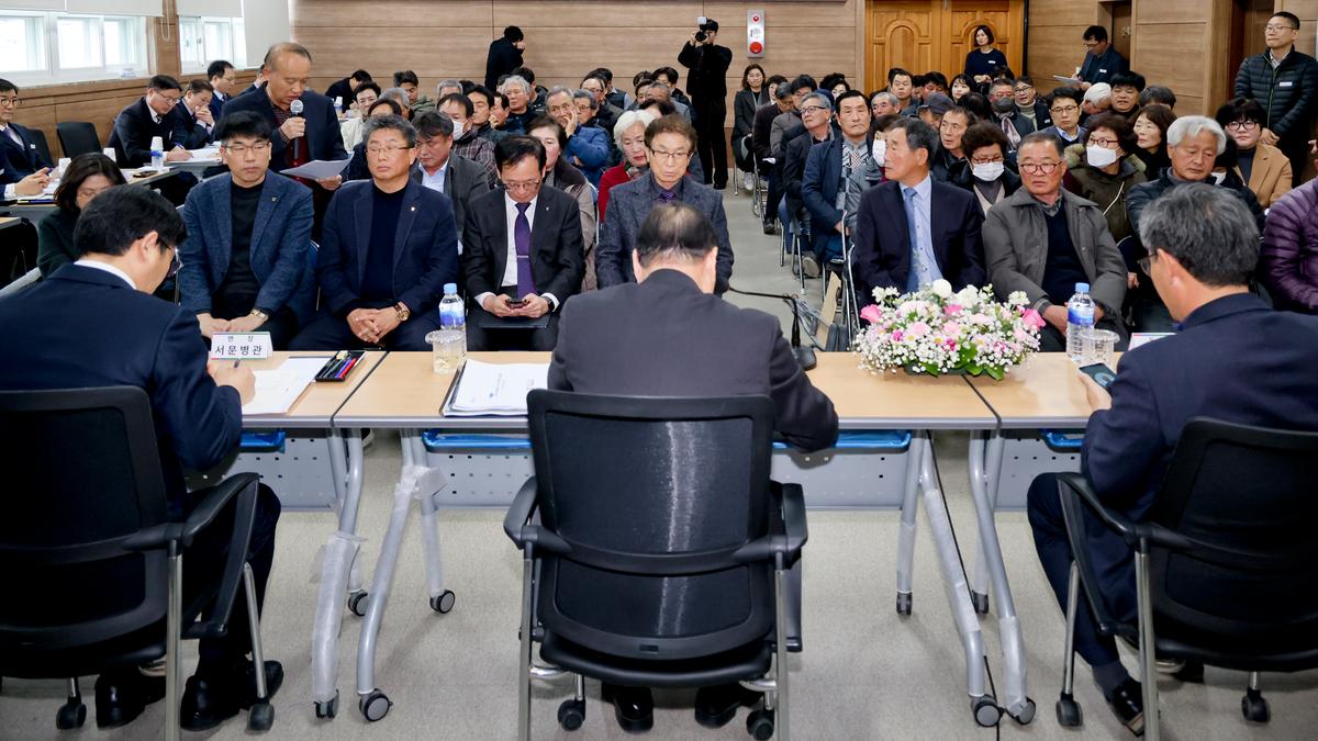 초계,적중, 합천읍 군민과의 대화