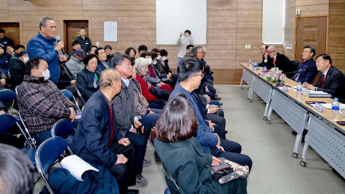 초계,적중, 합천읍 군민과의 대화