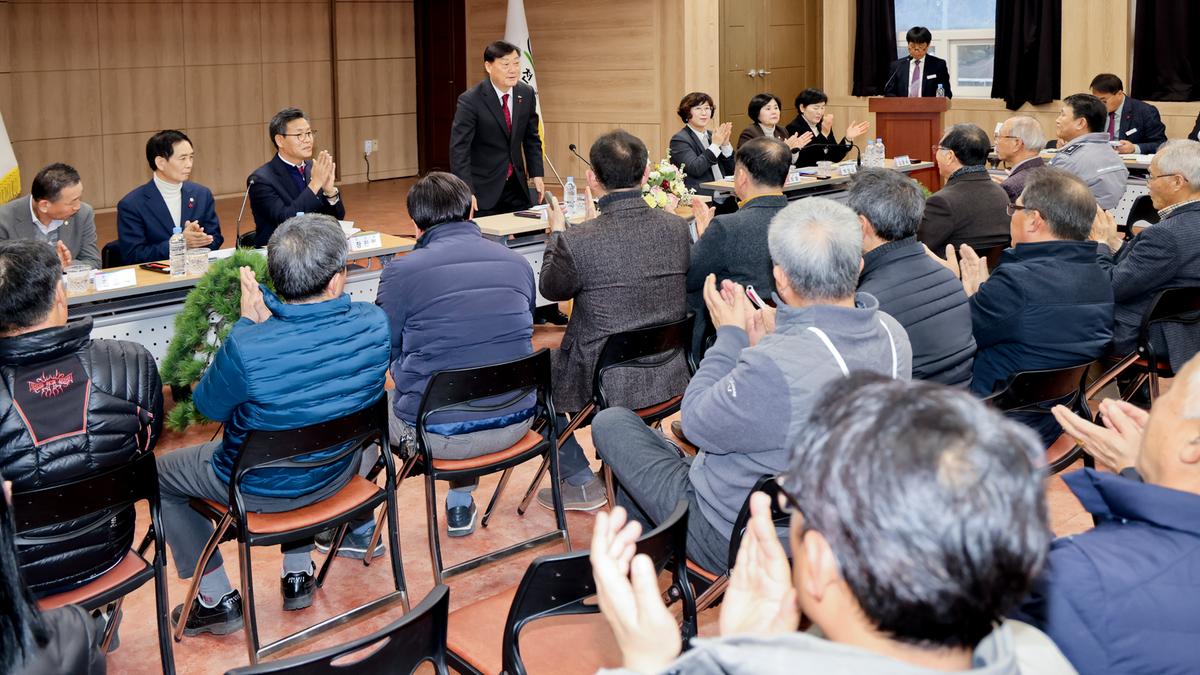 초계,적중, 합천읍 군민과의 대화