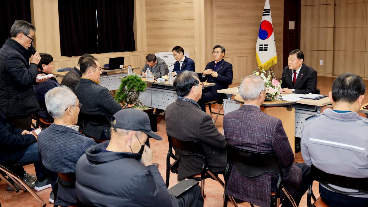 초계,적중, 합천읍 군민과의 대화