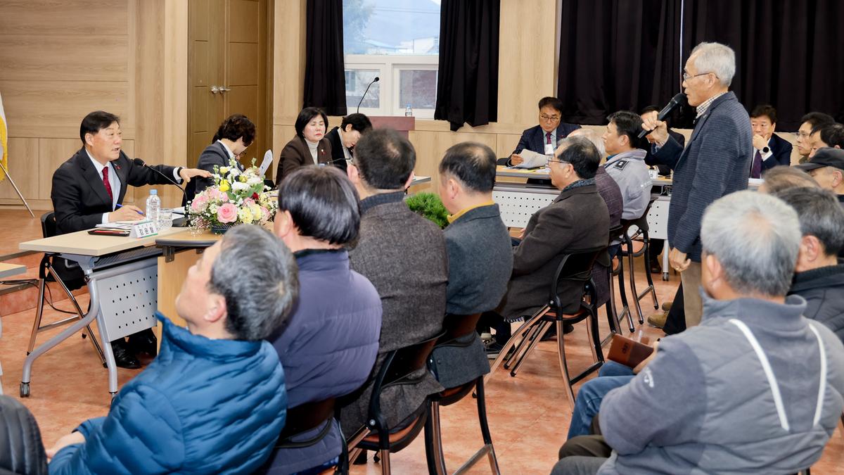 초계,적중, 합천읍 군민과의 대화