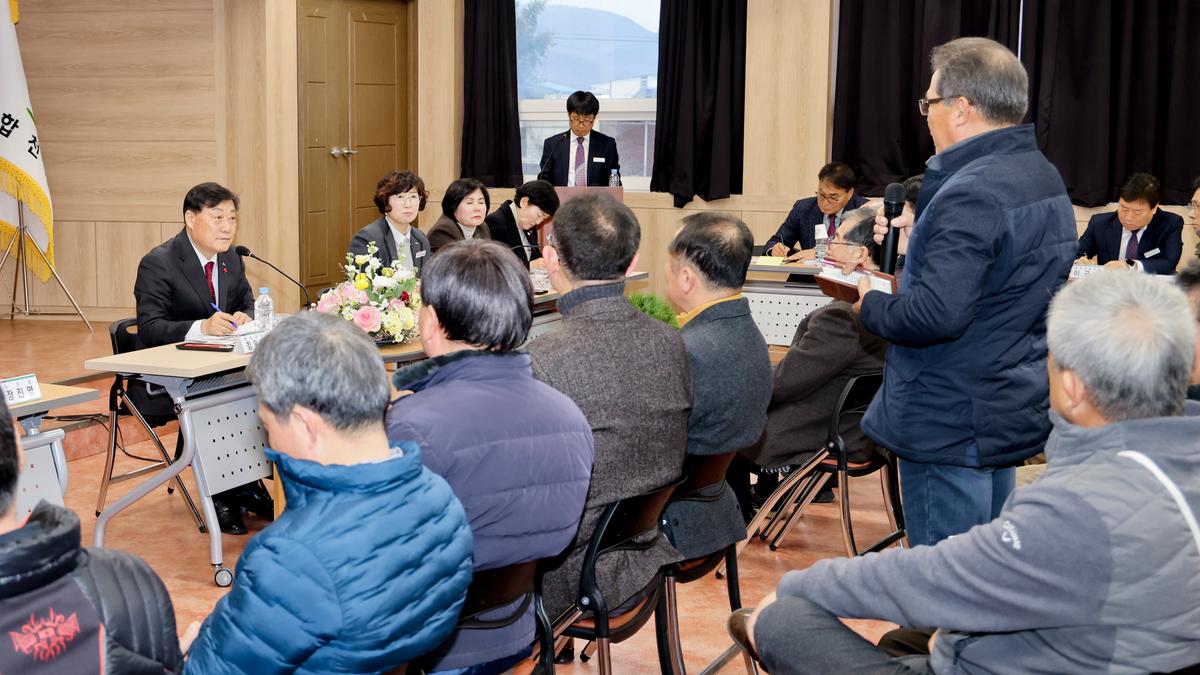 초계,적중, 합천읍 군민과의 대화