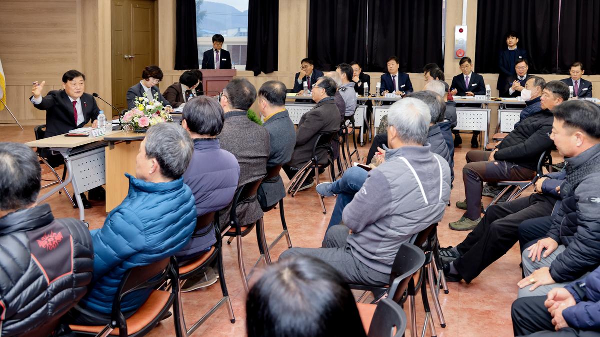 초계,적중, 합천읍 군민과의 대화