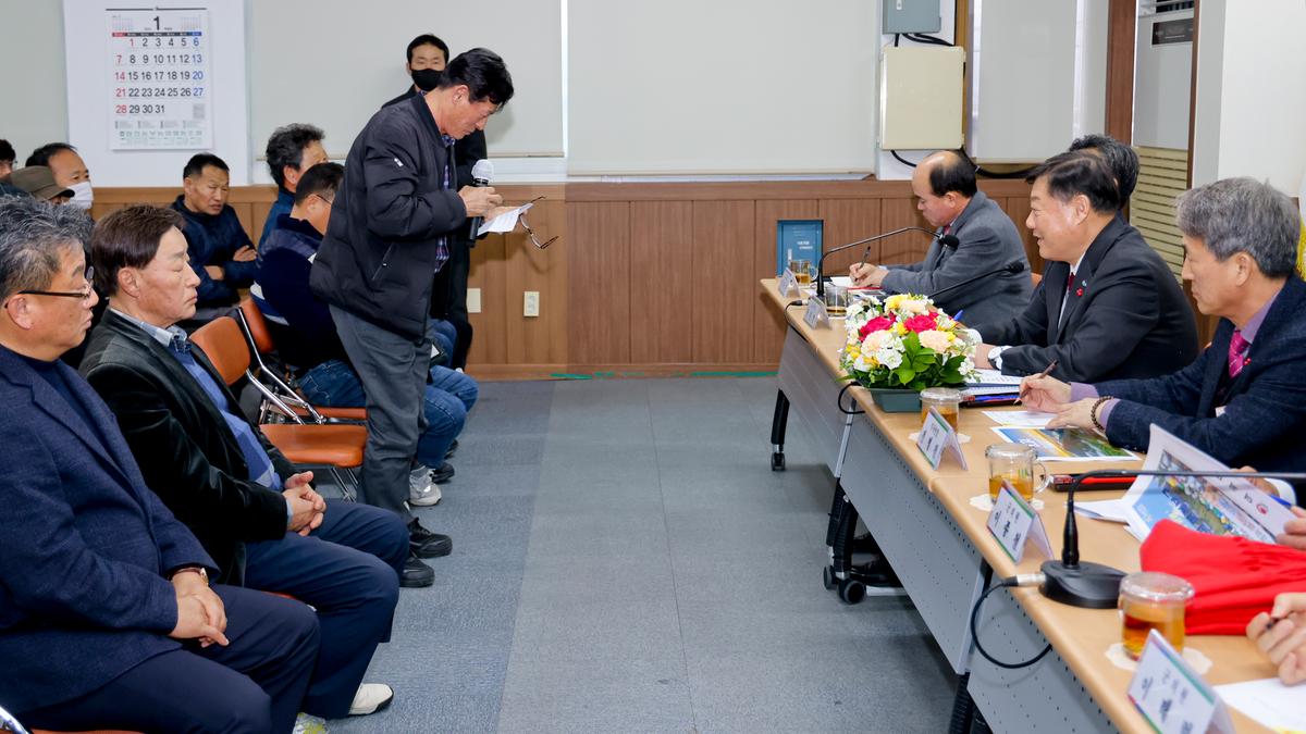 쌍책,청덕,덕곡면 군민과의 대화