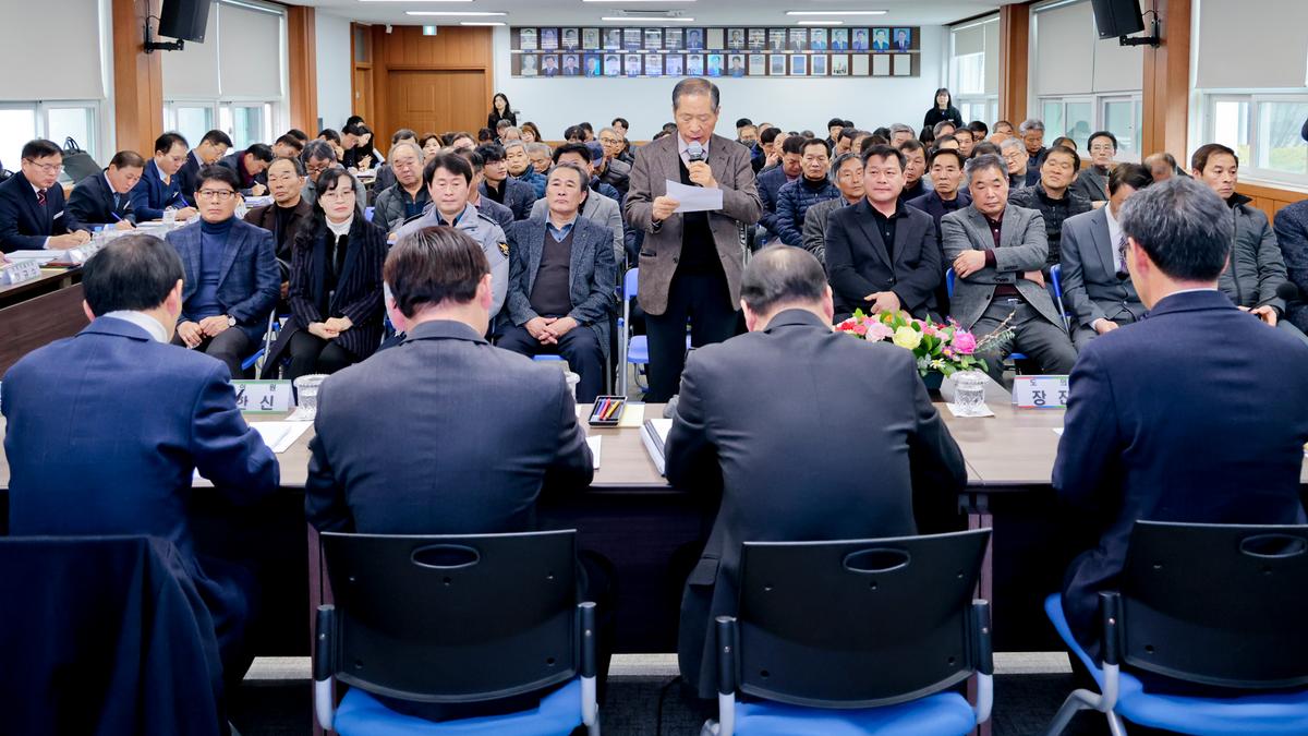 대병,용주,율곡면 군민과의 대화