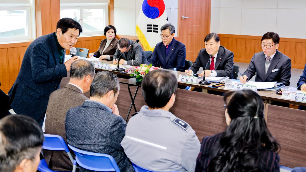 대병,용주,율곡면 군민과의 대화