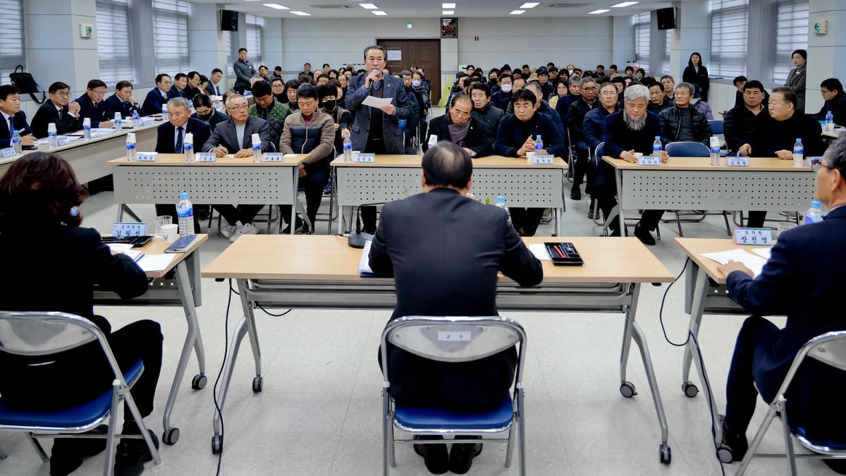 대병,용주,율곡면 군민과의 대화