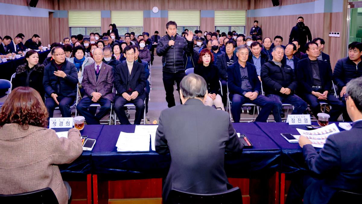 대병,용주,율곡면 군민과의 대화